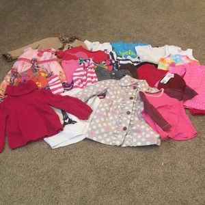 Huge Lot of 4T Girls Clothing - 23 items